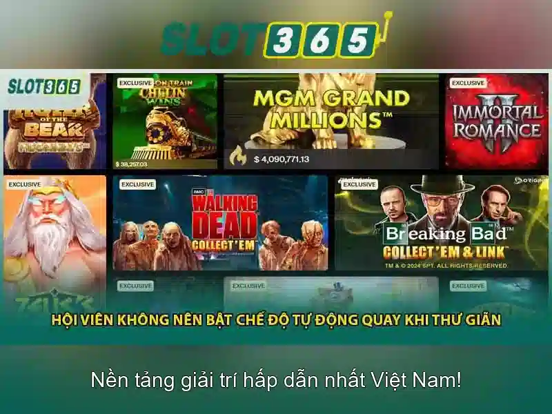 Slot365 - Nền tảng chơi slot trực tuyến an toàn và tiện ích